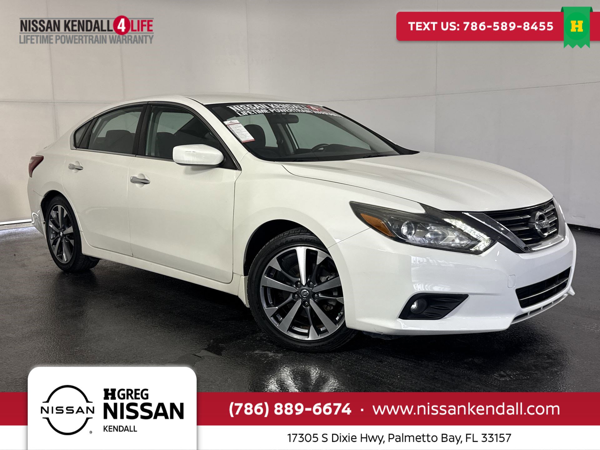 Used 2017 Nissan Altima 2.5 SR w/ LED Appearance Package