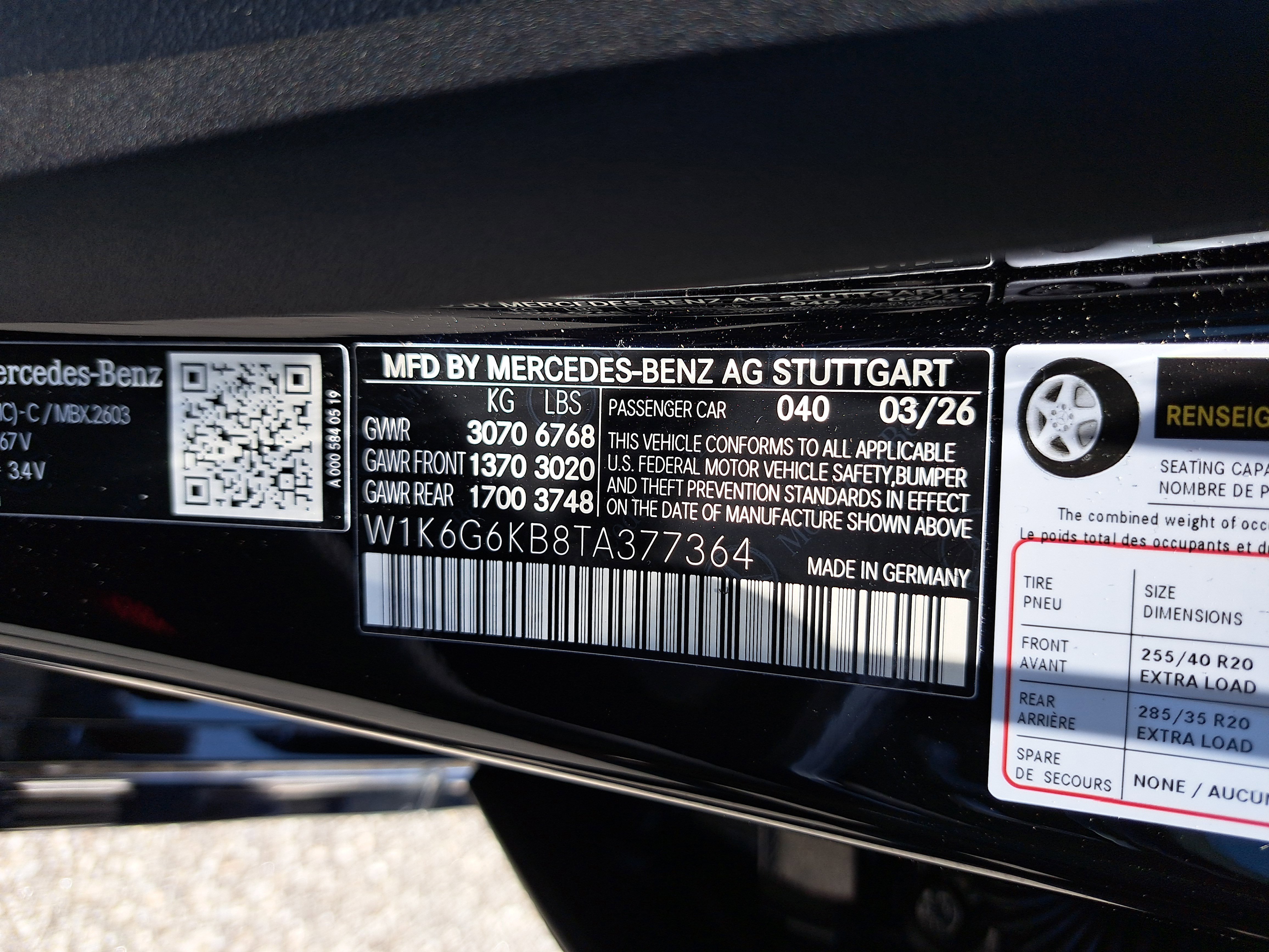 New 2026 Mercedes-Benz S 580e 4MATIC Sedan image 37