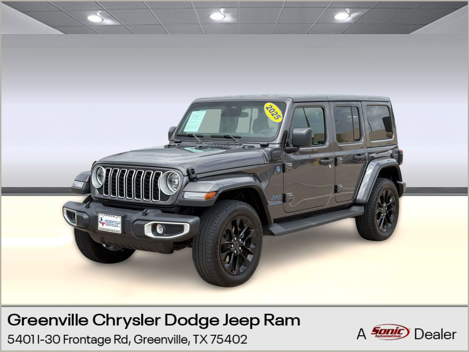 Certified 2025 Jeep Wrangler Sahara image 1