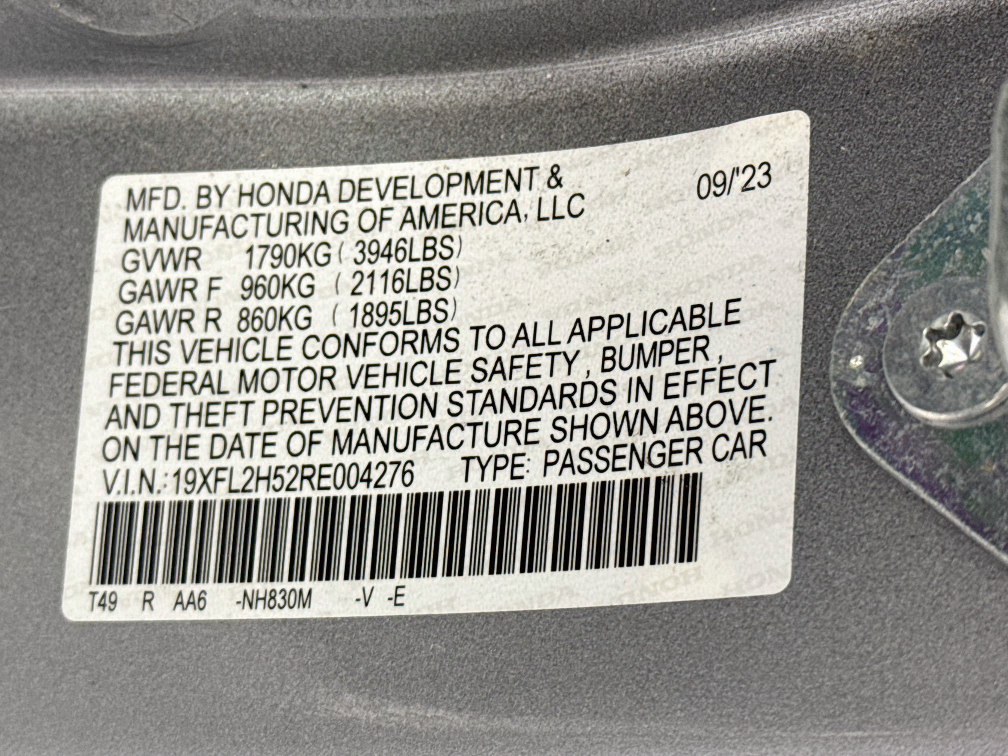 Certified 2024 Honda Civic LX image 29