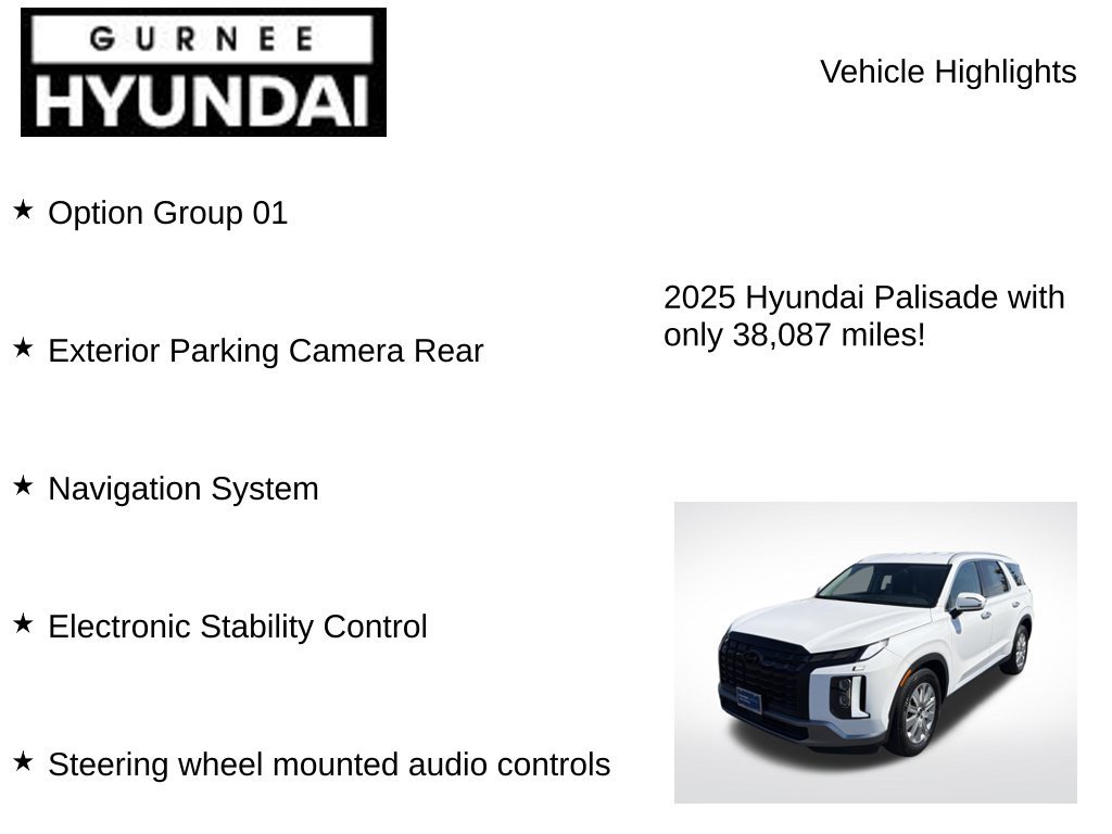 Certified 2025 Hyundai Palisade SEL AWD/4WD image 7