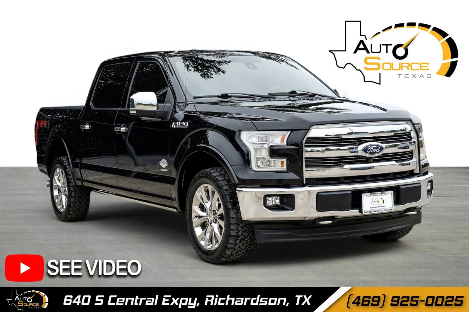 Used 2017 Ford F150 King Ranch w/ Equipment Group 601A Luxury AWD/4WD image 1