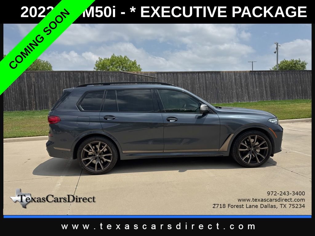 Used 2022 BMW X7 M50i w/ Executive Package AWD/4WD image 5