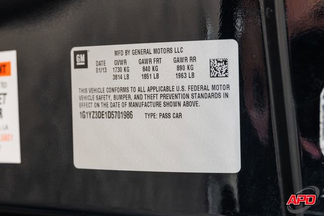 Used 2013 Chevrolet Corvette 427 w/ 1SC Preferred Equipment Group image 76