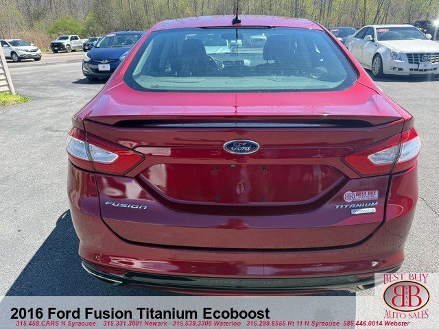 Used 2016 Ford Fusion Titanium FWD image 4