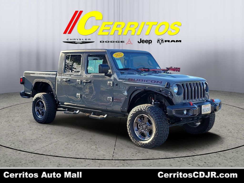 Certified 2022 Jeep Gladiator Rubicon w/ Trailer Tow Package