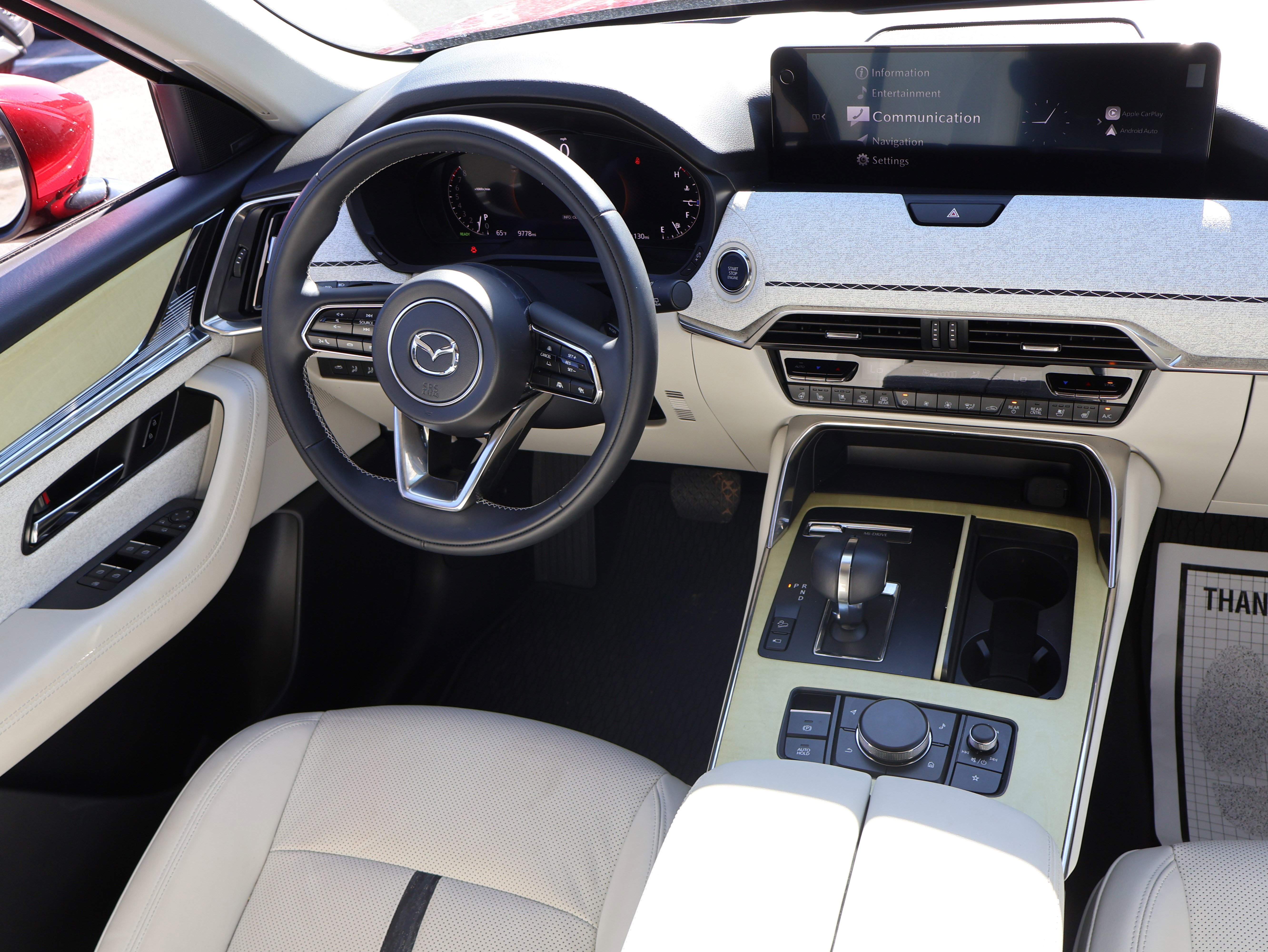 Used 2025 MAZDA CX-90 3.3 Turbo S w/ Premium Plus AWD/4WD image 13