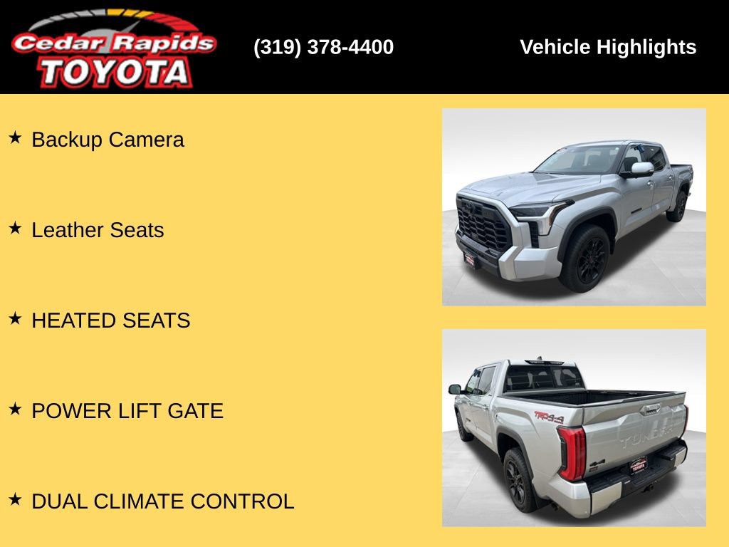 Used 2023 Toyota Tundra Limited w/ TRD Off-Road Package AWD/4WD image 15