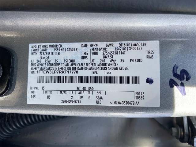 Used 2024 Ford F150 XLT w/ Equipment Group 302A MID image 21