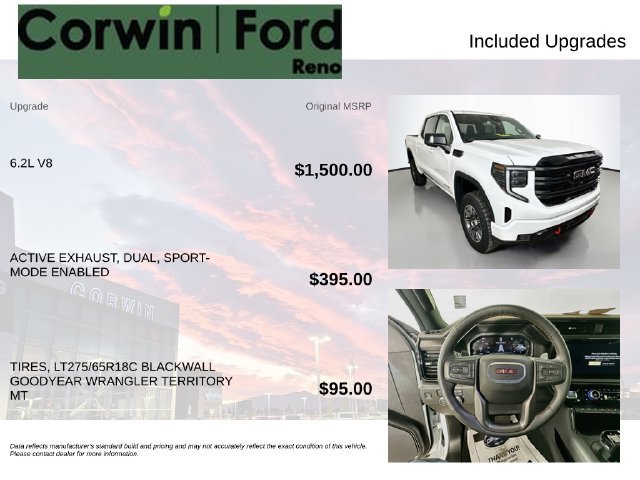 Used 2025 GMC Sierra 1500 AT4 AWD/4WD image 3