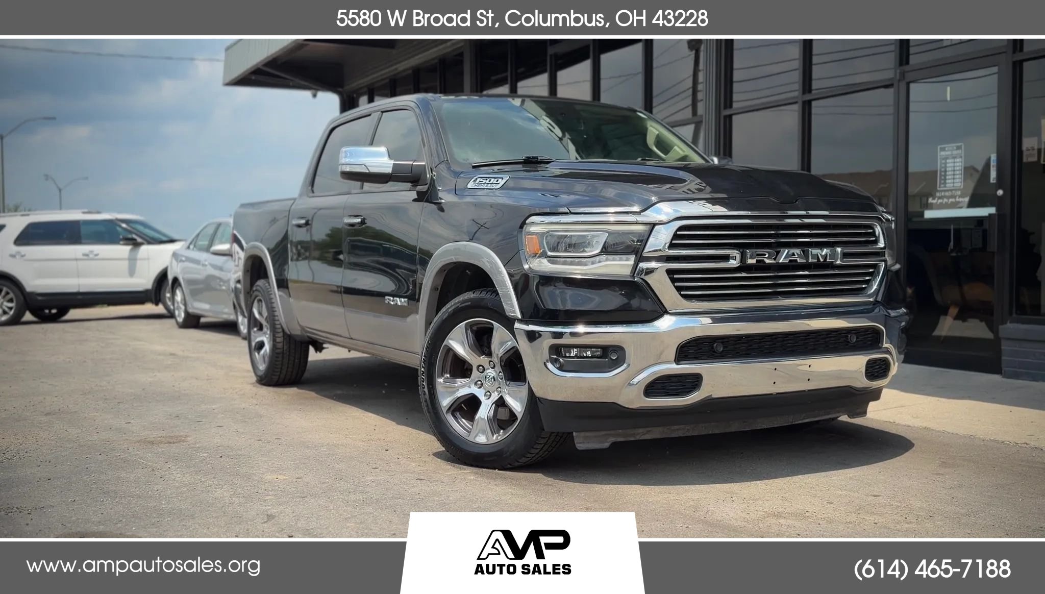 Used 2019 RAM 1500 Laramie AWD/4WD image 1