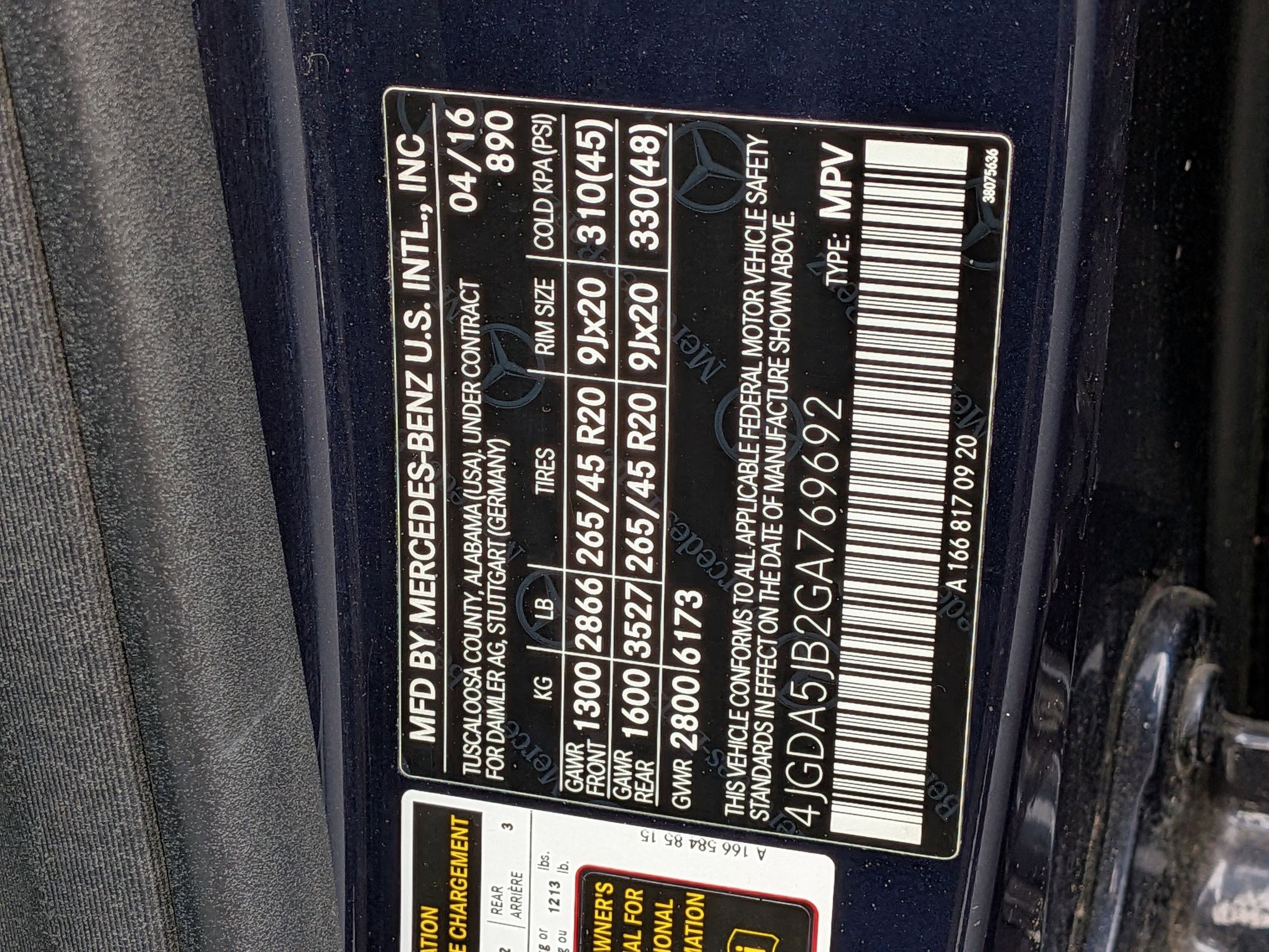 Certified 2016 Mercedes-Benz GLE 350 image 25