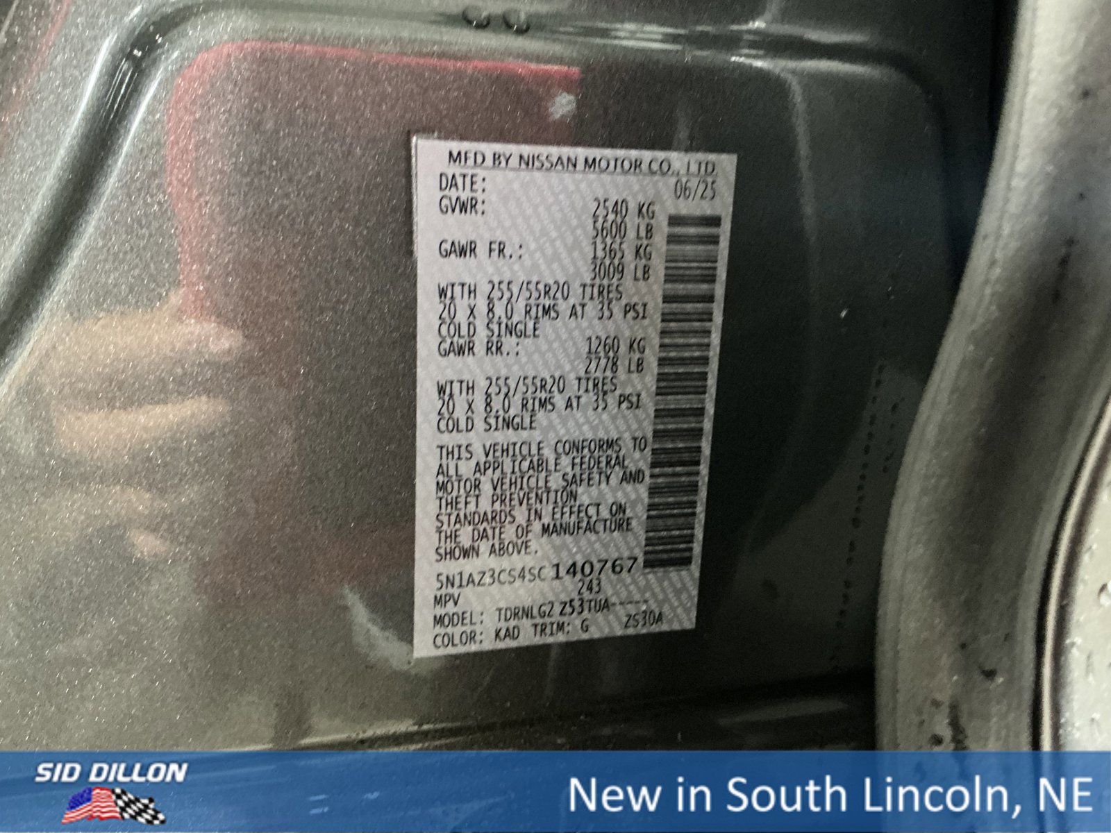 New 2025 Nissan Murano SL w/ Cargo Package image 12