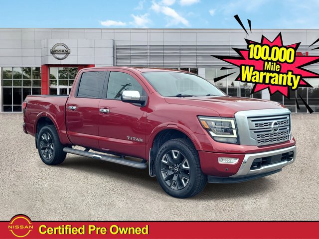 Certified 2023 Nissan Titan Platinum Reserve w/ Moonroof Package AWD/4WD image 1