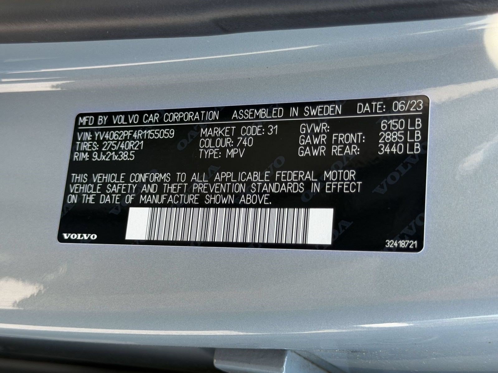 Certified 2024 Volvo XC90 B6 Ultimate AWD/4WD image 26