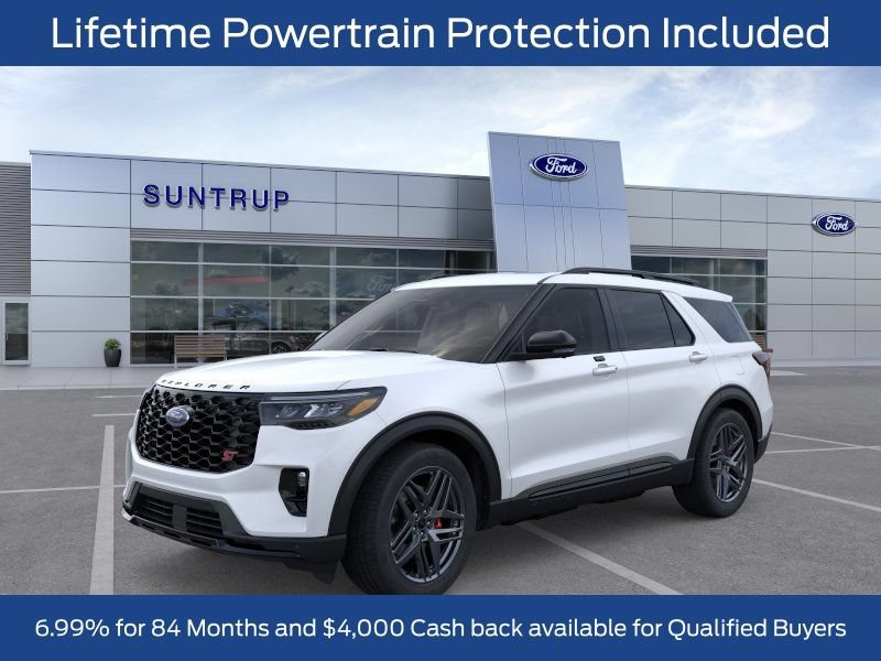 New 2026 Ford Explorer ST w/ Sun And Sound Package AWD/4WD 360° Tour