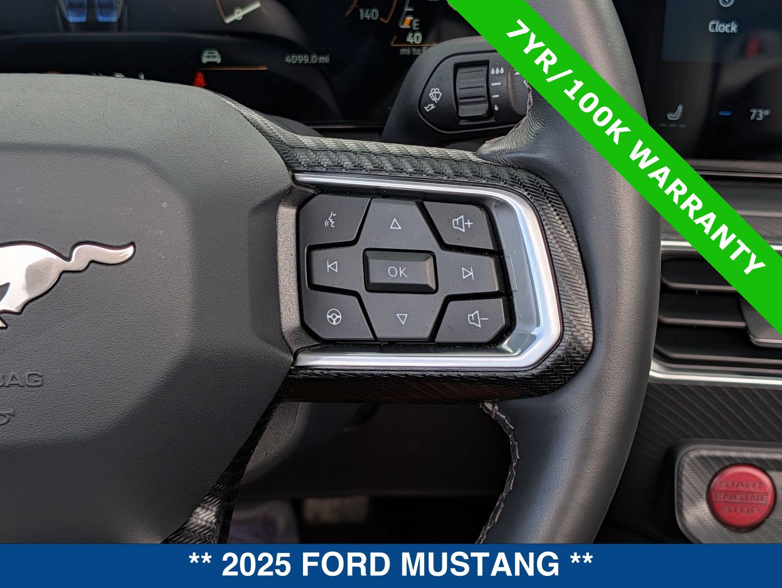 Used 2025 Ford Mustang Premium w/ Wheel & Stripe Package RWD image 22