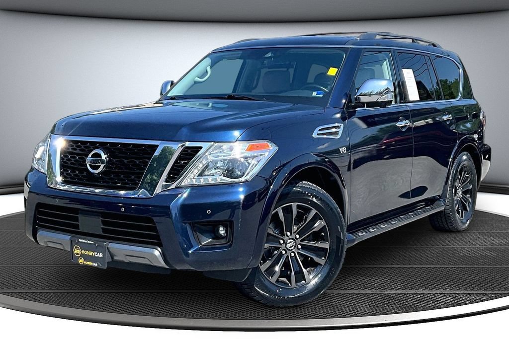 Used 2020 Nissan Armada Platinum w/ Captain's Chairs Package AWD/4WD image 3