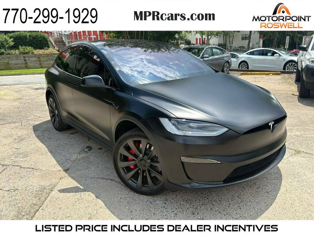 Used 2024 Tesla Model X Plaid AWD/4WD image 1