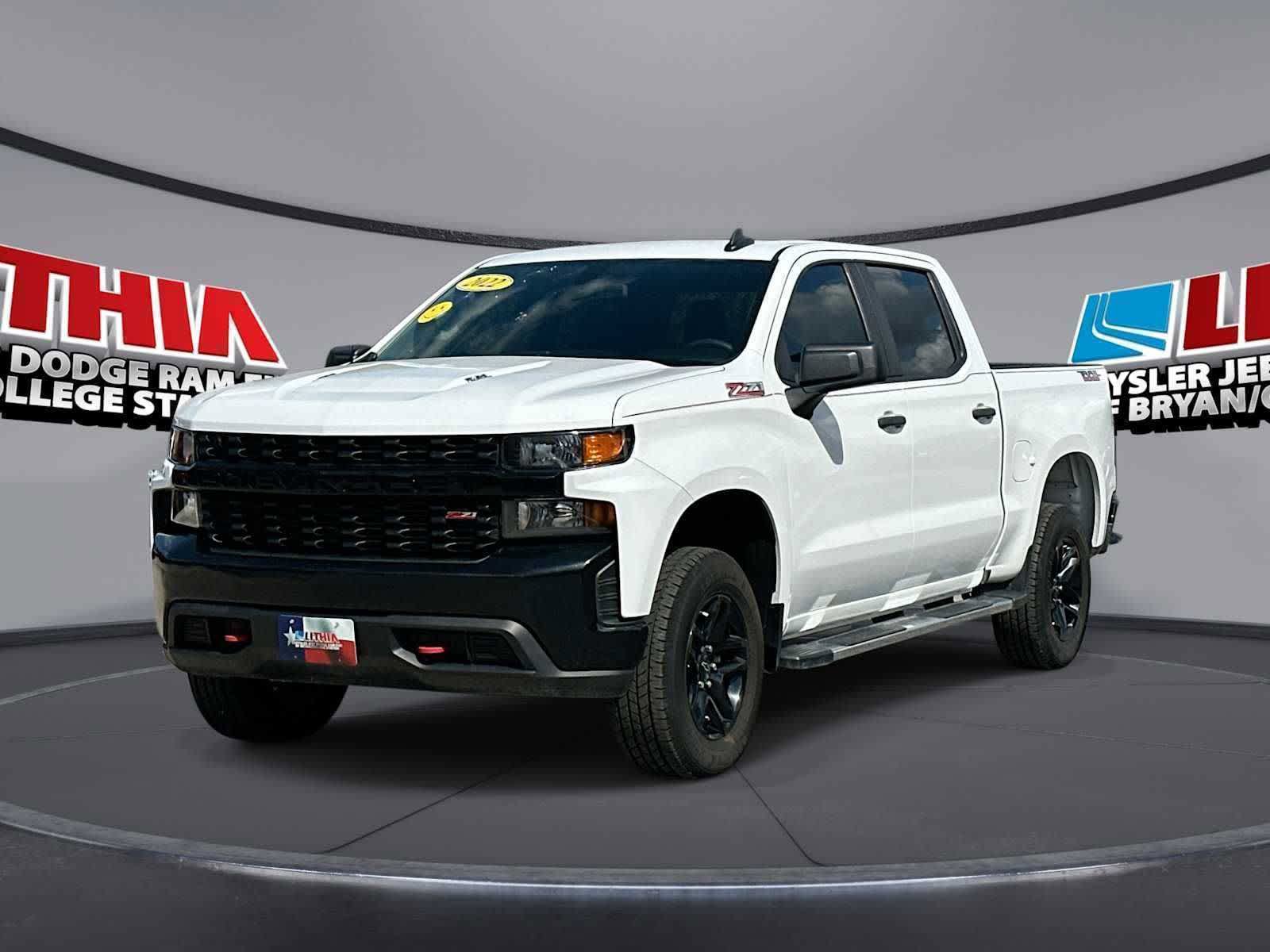 Used 2022 Chevrolet Silverado 1500 Custom Trail Boss AWD/4WD image 1