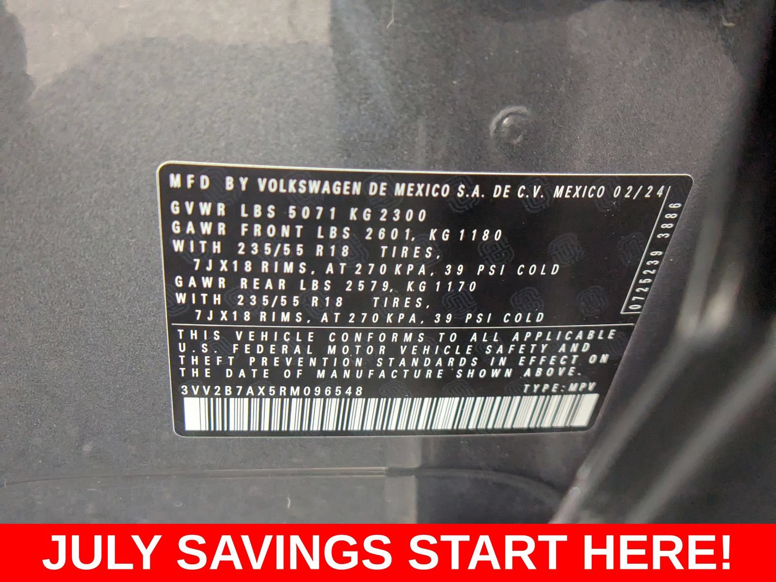Used 2024 Volkswagen Tiguan Wolfsburg Edition AWD/4WD image 22