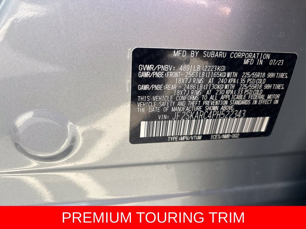 Used 2023 Subaru Forester Touring w/ Popular Package #2 AWD/4WD image 9