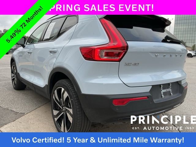Certified 2024 Volvo XC40 B5 Ultimate w/ Protection Package Premier AWD/4WD image 12