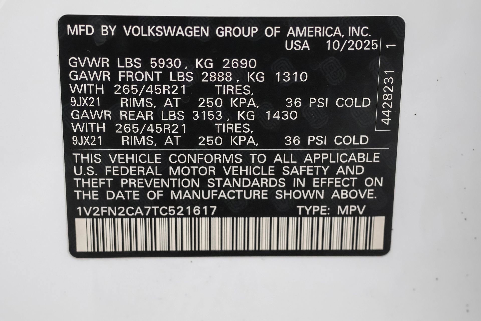 New 2026 Volkswagen Atlas SEL Premium R-Line image 50