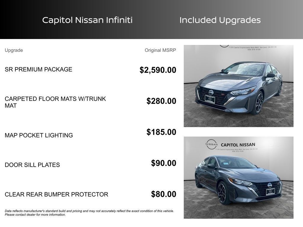 Certified 2025 Nissan Sentra SR w/ SR Premium Package image 9