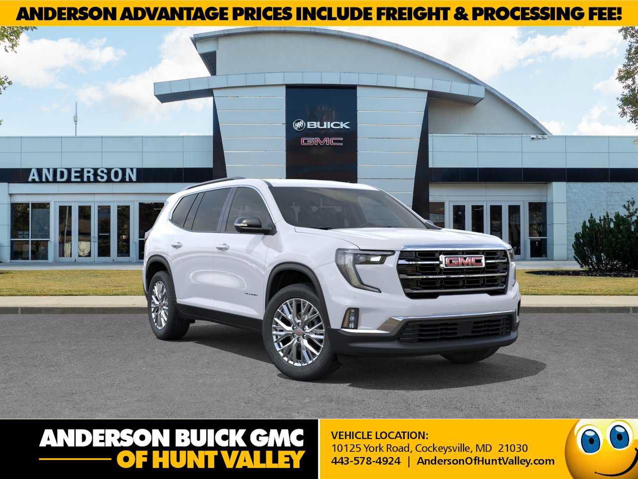 New 2026 GMC Acadia Elevation w/ Elevation Premium Package