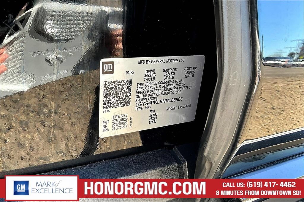 Used 2022 Cadillac Escalade ESV Sport w/ Touring Package AWD/4WD image 19