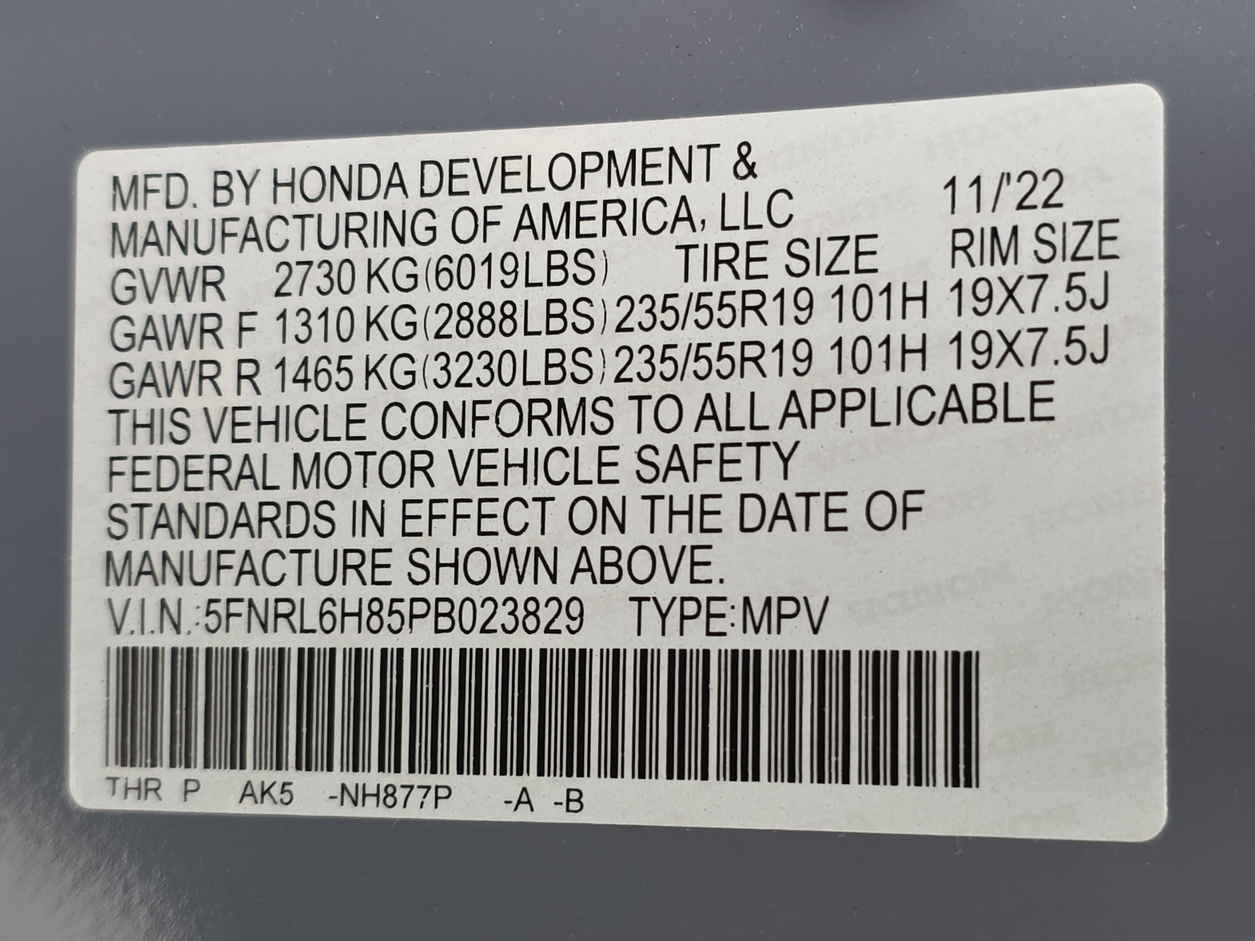 Used 2023 Honda Odyssey Touring image 36