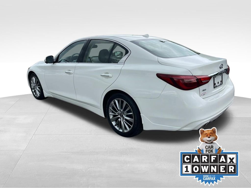 Used 2022 INFINITI Q50 Luxe w/ Cargo Package image 6