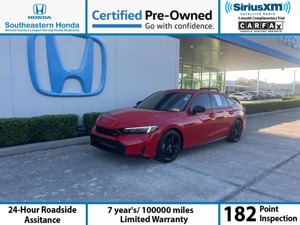 Certified 2025 Honda Civic Si