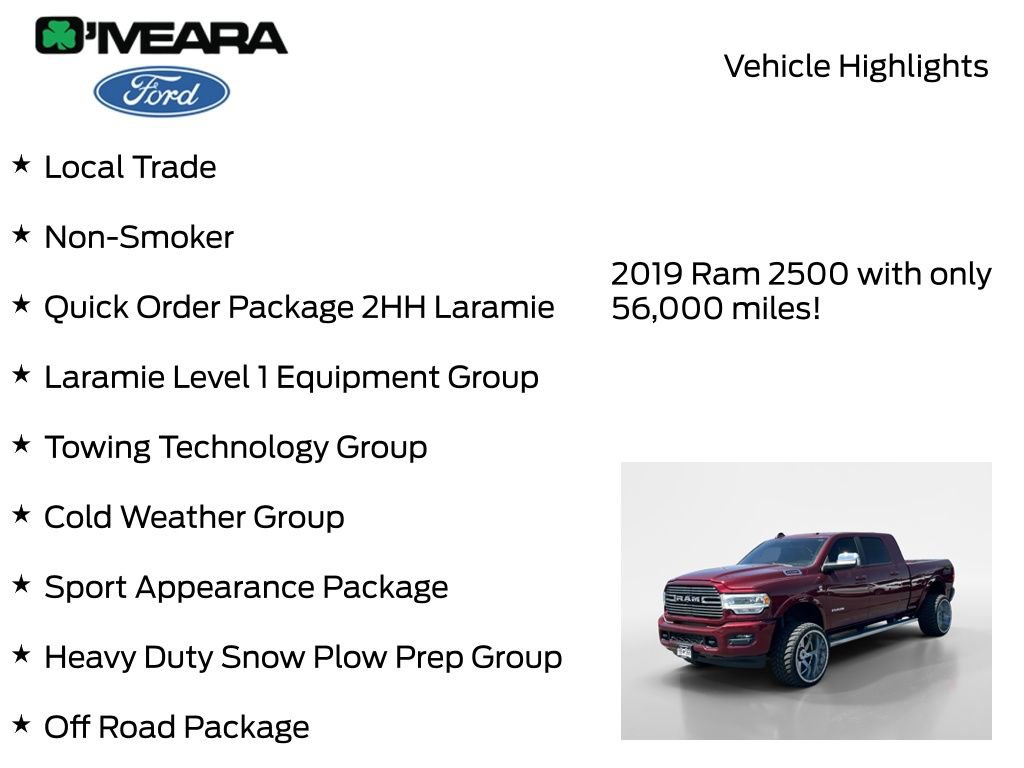 Used 2019 RAM 2500 Laramie AWD/4WD image 8
