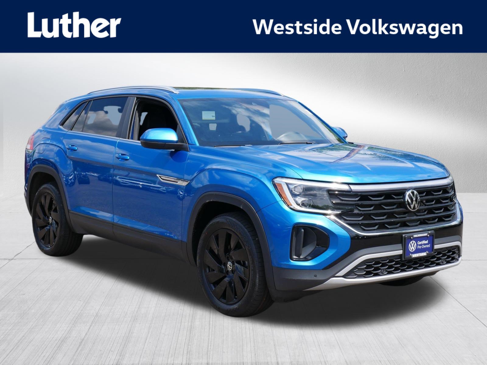 Certified 2024 Volkswagen Atlas Cross Sport SE w/ Panoramic Sunroof Package