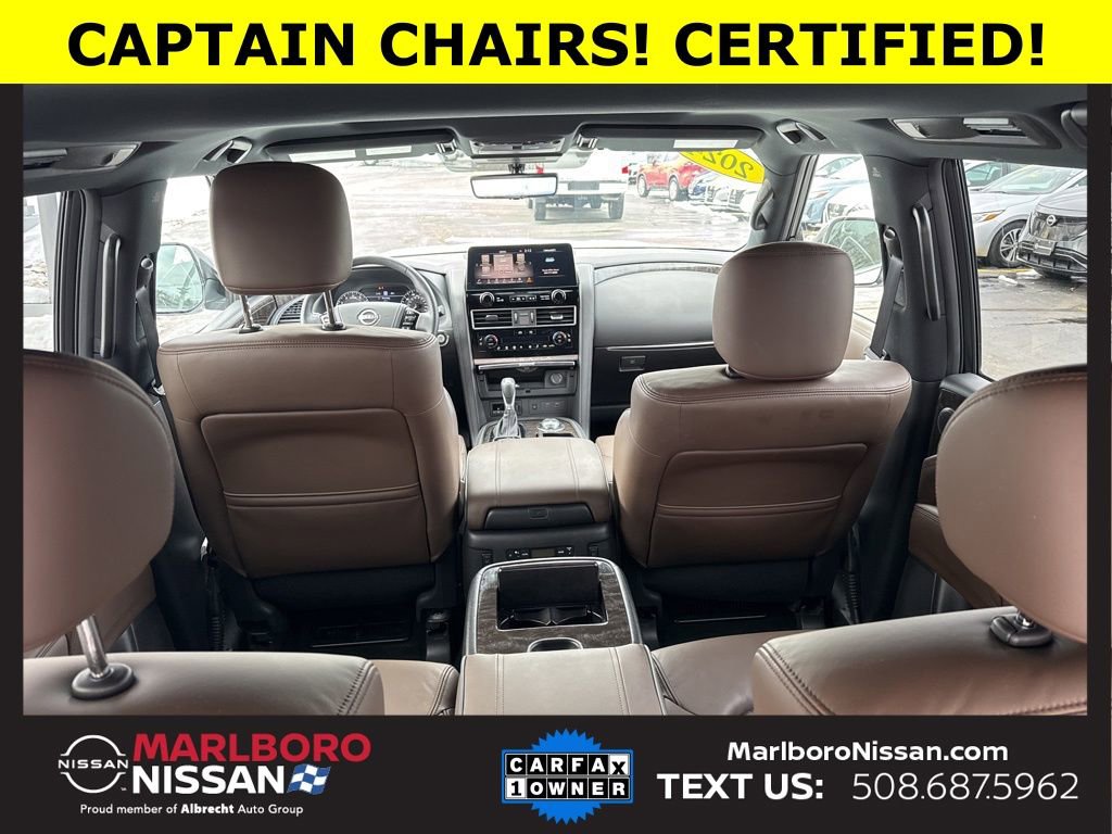 Certified 2024 Nissan Armada Platinum w/ Captain's Chairs Package image 21