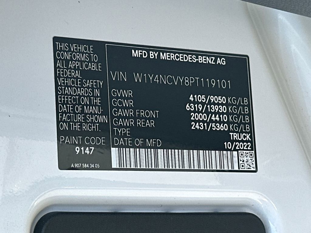 Used 2023 Mercedes-Benz Sprinter 2500 image 29