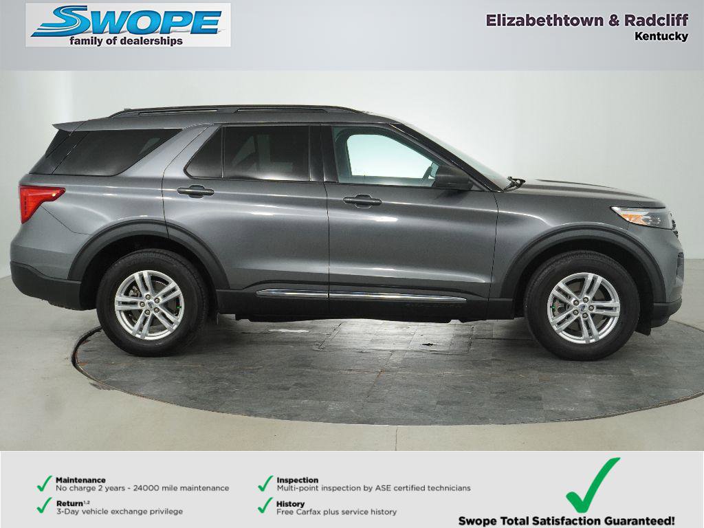 Certified 2024 Ford Explorer XLT w/ Class IV Trailer Tow Package AWD/4WD image 3