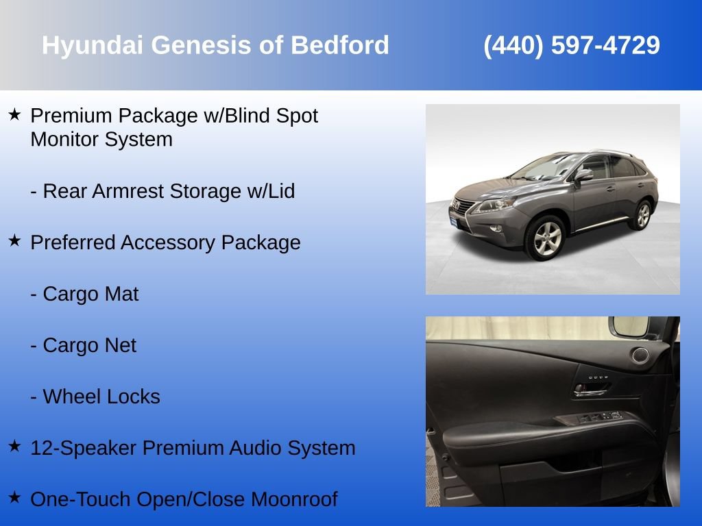 Used 2013 Lexus RX 350 AWD w/ Navigation Pkg image 21