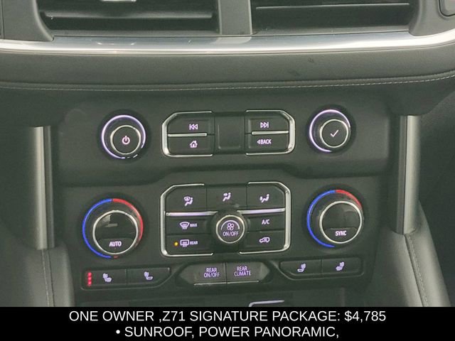 Used 2021 Chevrolet Tahoe Z71 w/ Z71 Signature Package image 23