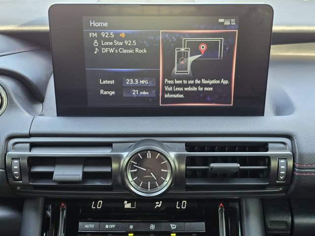 Used 2025 Lexus IS 350 F Sport w/ Accessory Package 2 RWD image 14