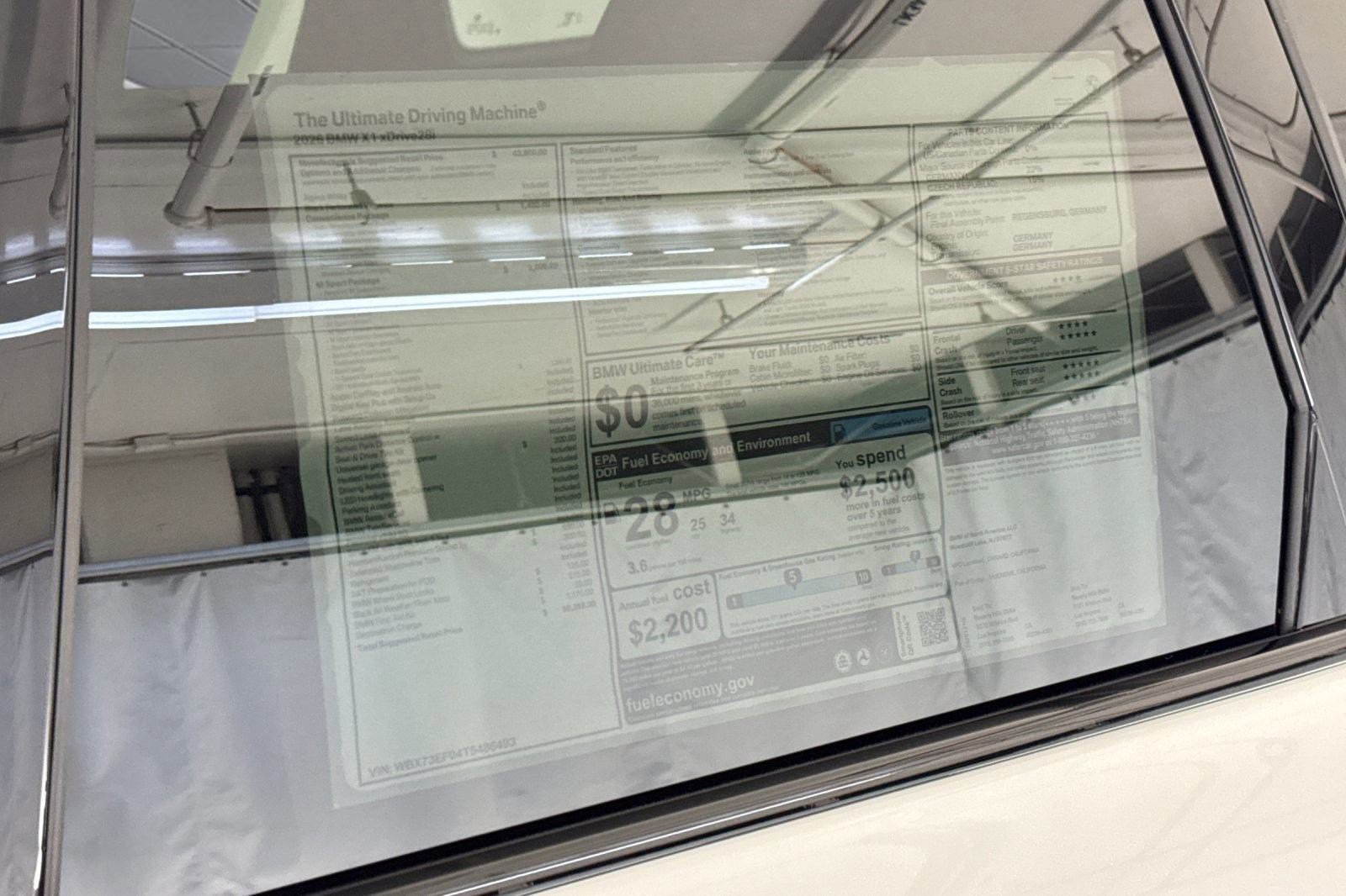 New 2026 BMW X1 xDrive28i w/ M Sport Package image 30