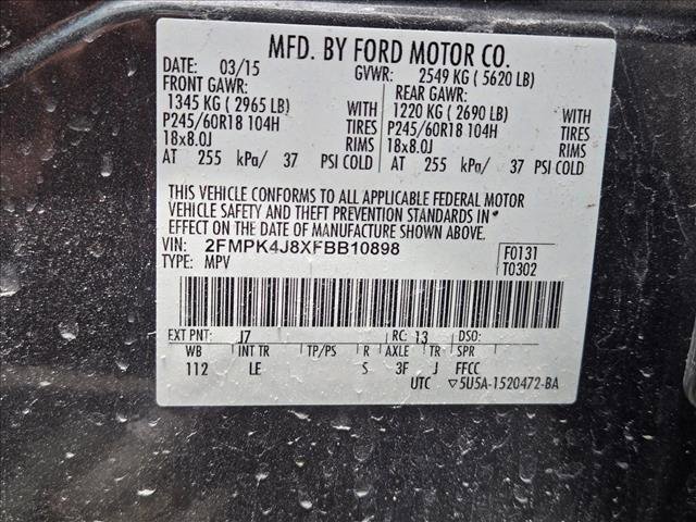 Used 2015 Ford Edge SEL w/ Equipment Group 201A AWD/4WD image 21