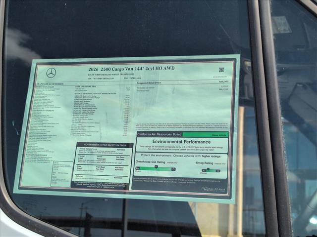 New 2026 Mercedes-Benz Sprinter 2500 image 18