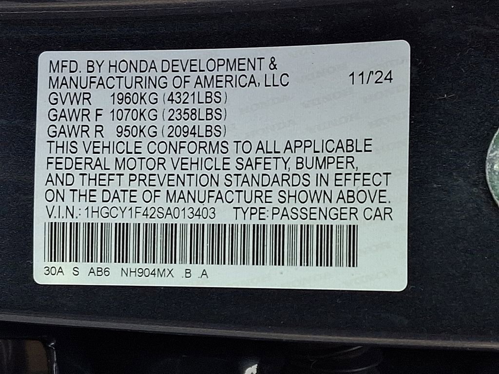 Used 2025 Honda Accord SE image 28