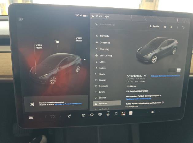 Used 2021 Tesla Model Y Long Range AWD/4WD image 3