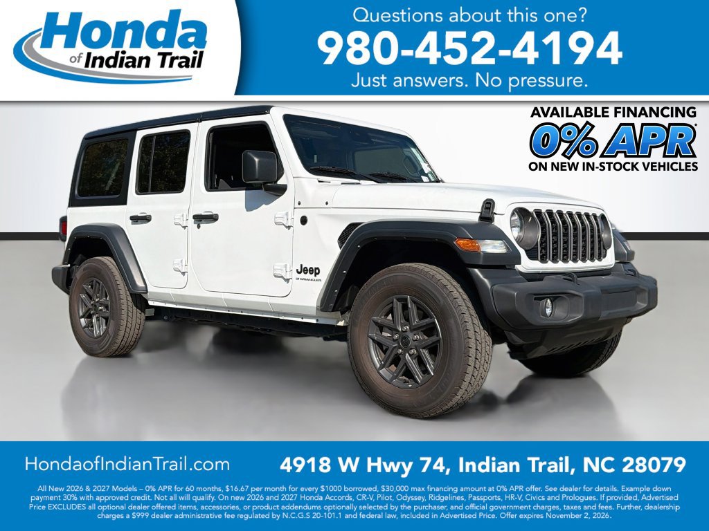 Used 2024 Jeep Wrangler Unlimited Sport