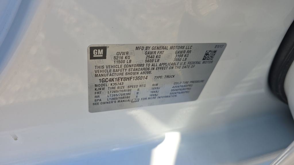 Used 2017 Chevrolet Silverado 3500 High Country w/ Duramax Plus Package image 26