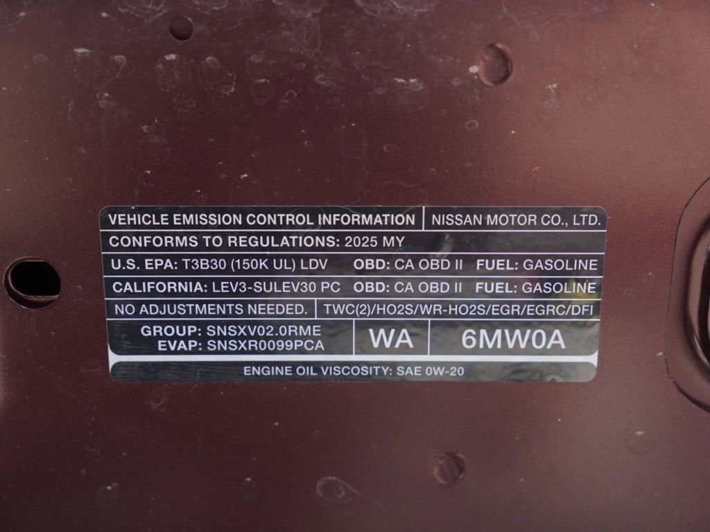 Certified 2025 Nissan Sentra SV w/ All-Weather Package image 23